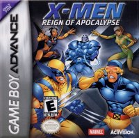 X-men Reign of Apocalypse GameBoy Advance US box art